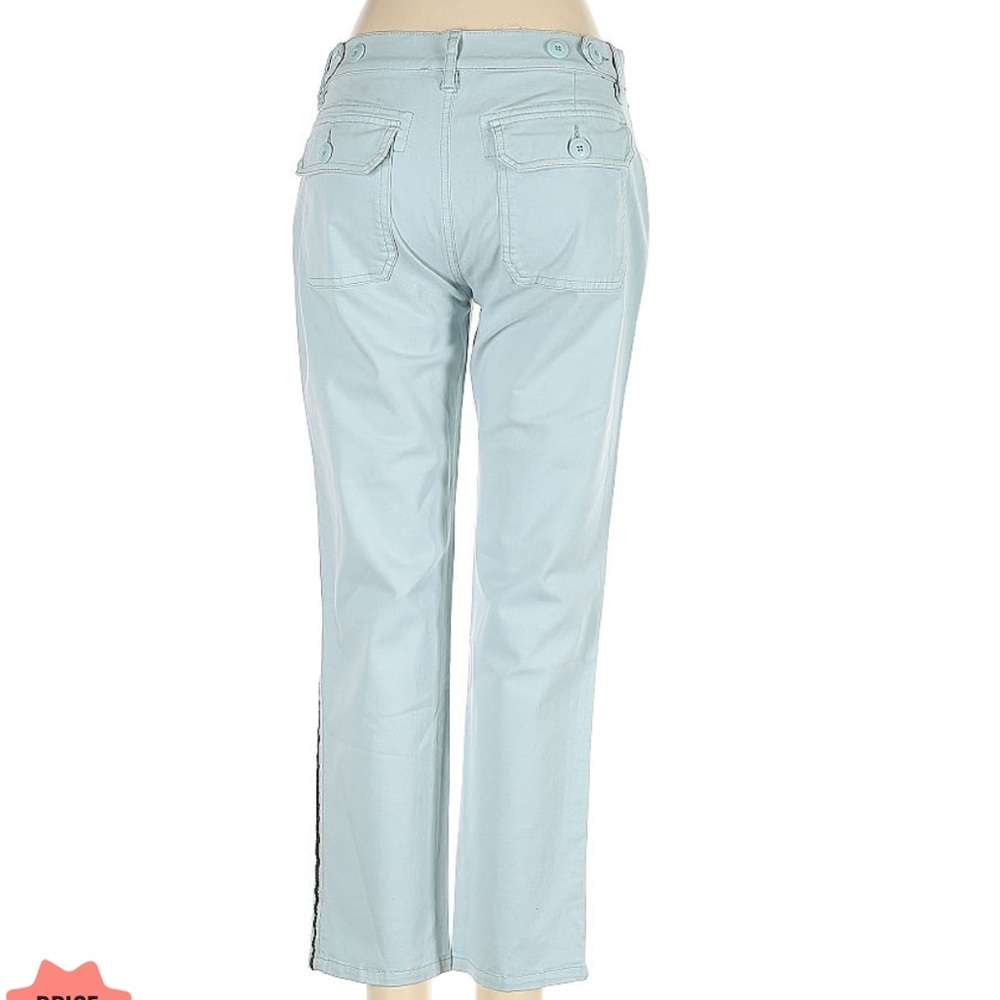Lucky Brand Light Blue Stripe Trousers- Sz 29